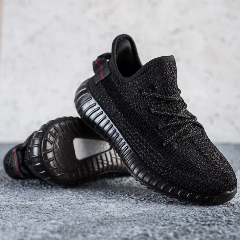 SHELOVET Textile Sneakers On The Platform black 1