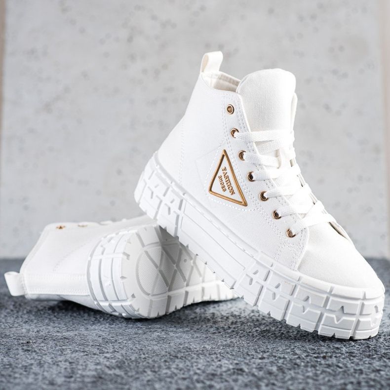 Goodin High Fashion Sneakers white 1