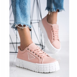 Goodin Pink Fashion Shoes Sneakers 2