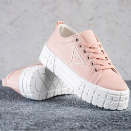 Goodin Pink Fashion Shoes Sneakers 1