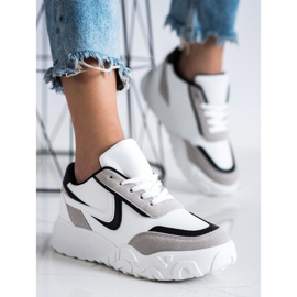 SHELOVET Casual Sneakers white multicolored 2