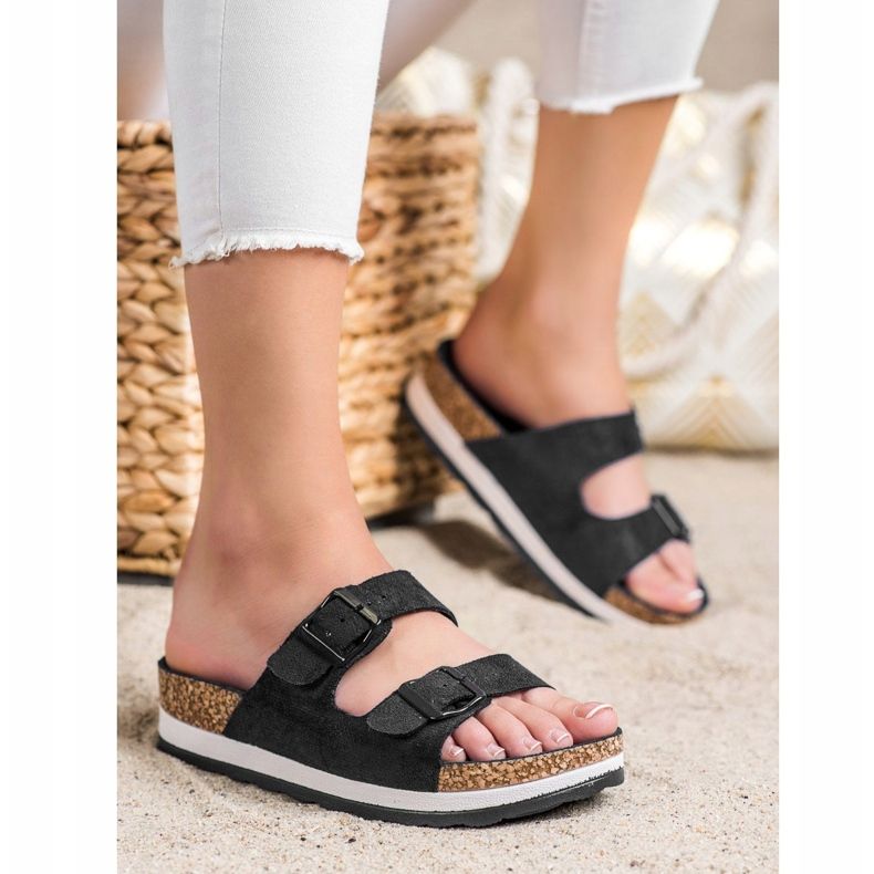 Evento Casual Slippers black 2