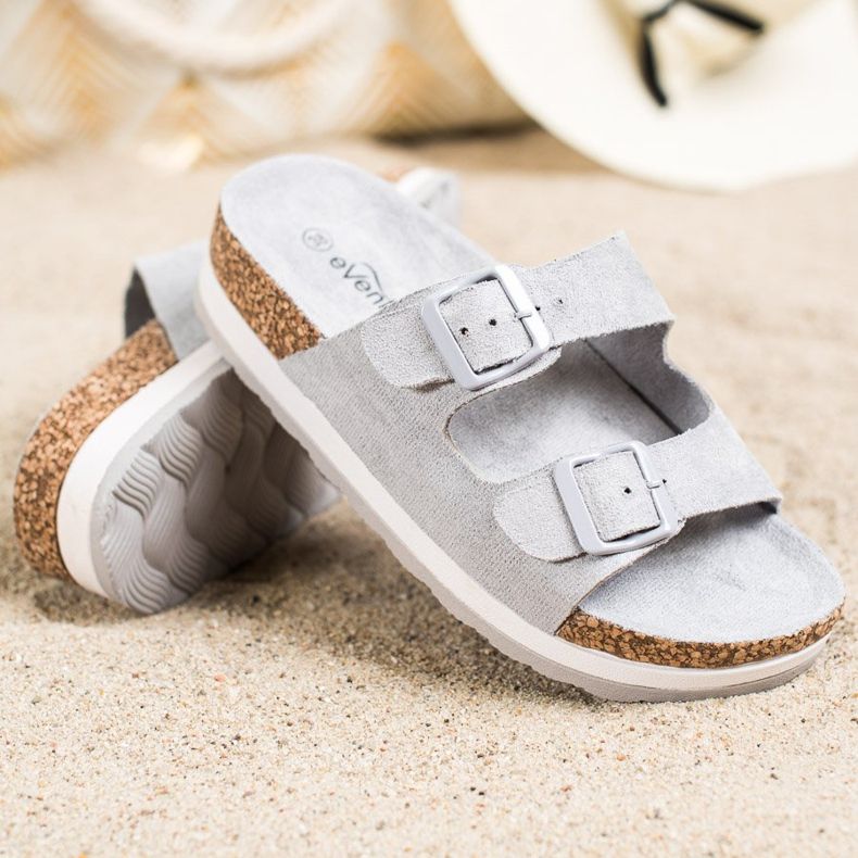 Evento Casual Slippers grey 1