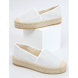 White women's espadrilles A666-ESP-1 White 1