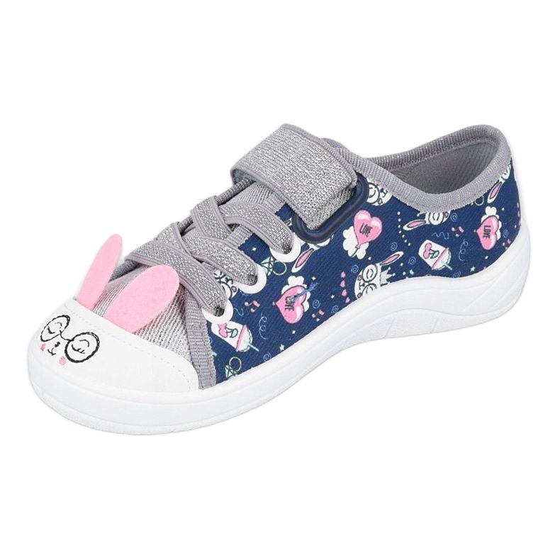 Befado children's shoes 251X169 navy blue pink silver 2 Befado children's shoes 251X169 navy blue pink silver 2