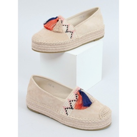 Espadrilles with fringes beige 1735 Beige 1