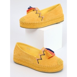 Honey fringed espadrilles 1735 Yellow 1