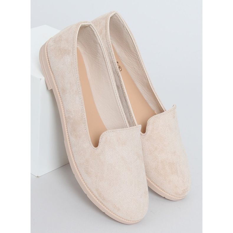 Ladies' beige lords JX77P Beige 1