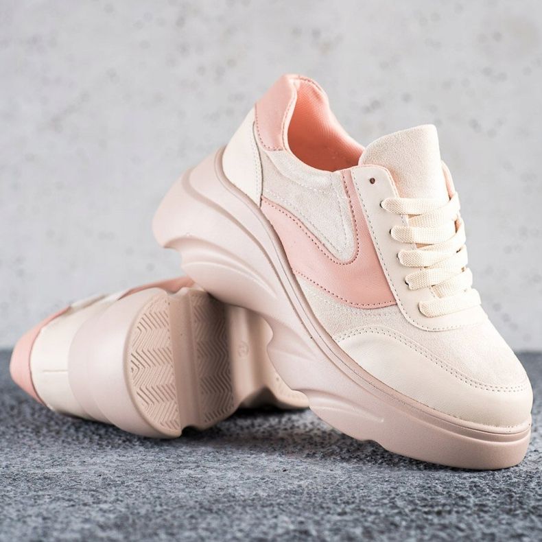 Seastar Powder Sneakers On The Platform pink 1