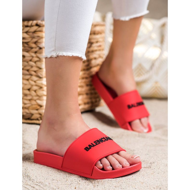 Seastar Classic Red Flip Flops 1