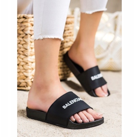 Seastar Classic Black Slippers 1