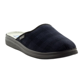 Befado men's health shoes slippers 125M010 slippers navy blue 2