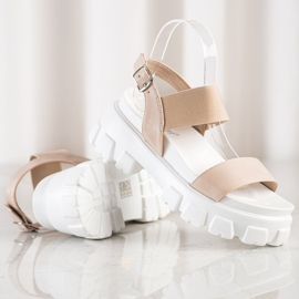 Seastar Beige Sandals On The Fashion Platform white 1
