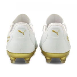 Puma King Pro M Fg 09 football boots white white 1 Puma King Pro M Fg 09 football boots white white 1