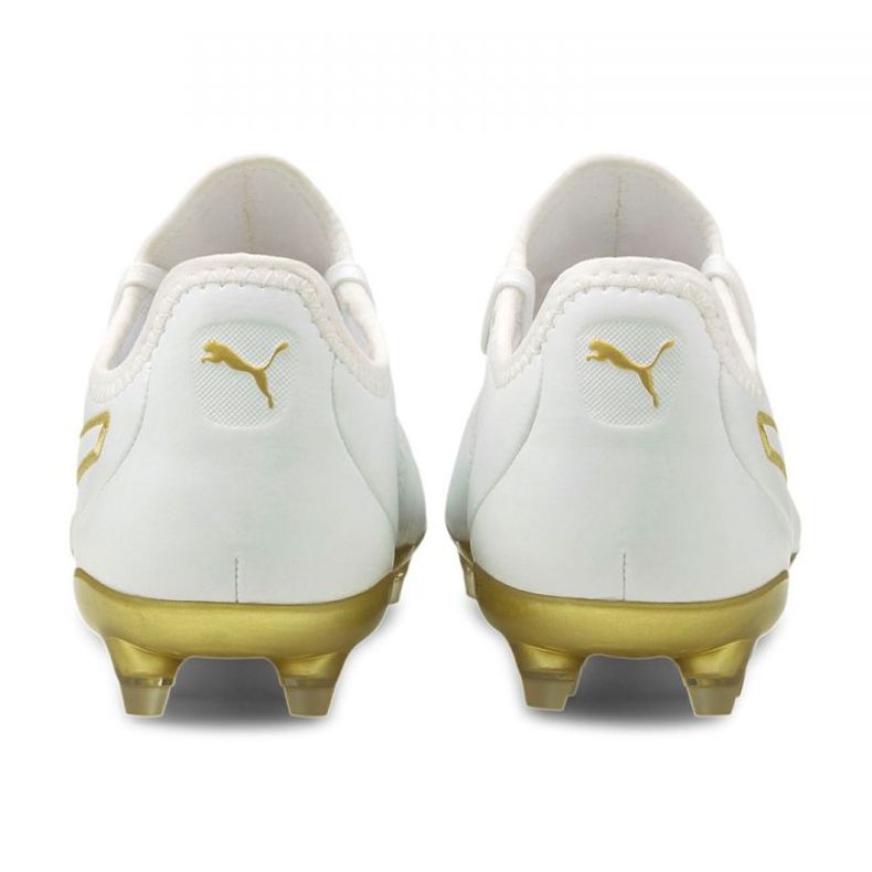 Puma King Pro M Fg 09 football boots white white 1 Puma King Pro M Fg 09 football boots white white 1