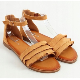 Camel sandals S060195 Camel brown 1