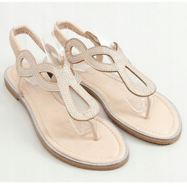 Gold flip-flops 6170 Gold golden 1