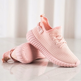 Marquiz Textile Sneakers pink 1 Marquiz Textile Sneakers pink 1