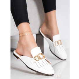 Seastar Stylish Slippers With Ornament white 1