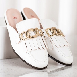 Seastar Stylish Slippers With Ornament white 2