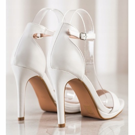 Renda Classic Sandals On A High Heel white 1