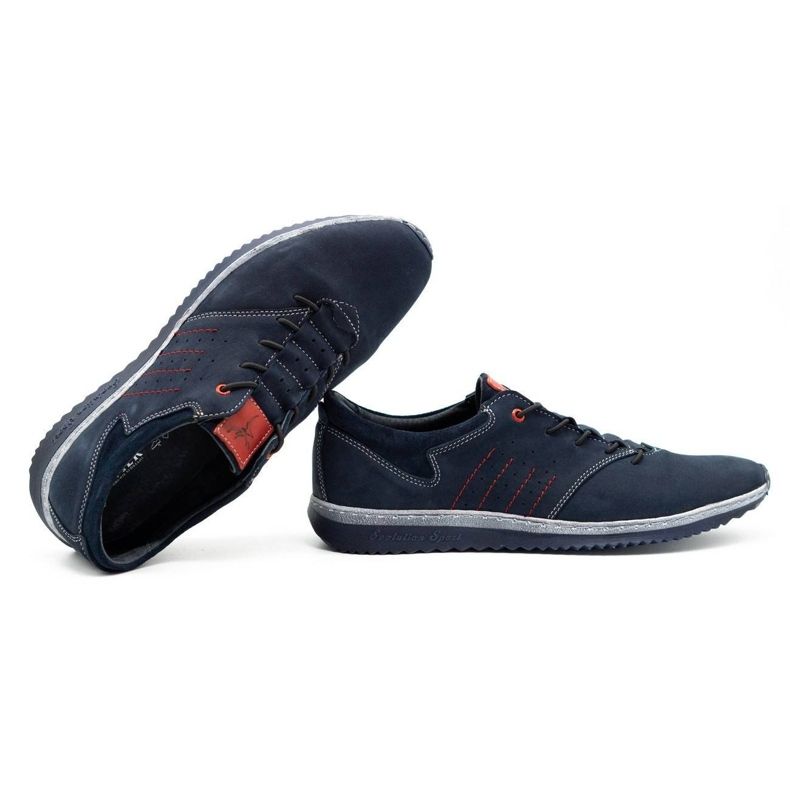 Olivier Men's casual shoes 7070 navy blue 1 Olivier Men's casual shoes 7070 navy blue 1