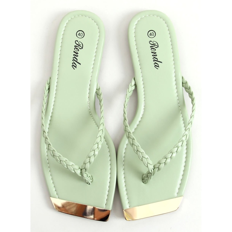Mint flip-flops 35-220 Green 1