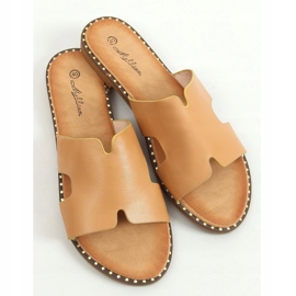 Camel SL1525 Camel women's slippers brown 1
