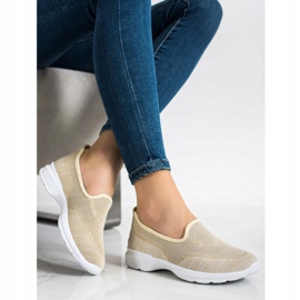 SHELOVET Openwork Sport Shoes beige 1