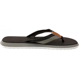 Men's swimming pool slippers Aqua-Speed ​​Lagos col 07 black grey 1