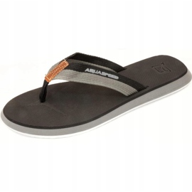 Men's swimming pool slippers Aqua-Speed ​​Lagos col 07 black grey 3
