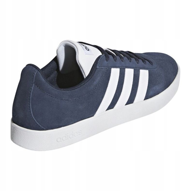 Adidas Vl Court 2.0 M DA9854 shoes white navy blue 1 Adidas Vl Court 2.0 M DA9854 shoes white navy blue 1