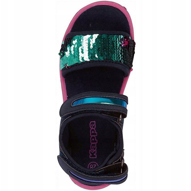 Sandals for children Kappa Seaqueen K Footwear Kids navy blue-pink 260767K 6722 1 Sandals for children Kappa Seaqueen K Footwear Kids navy blue-pink 260767K 6722 1