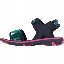 Sandals for children Kappa Seaqueen K Footwear Kids navy blue-pink 260767K 6722 2 Sandals for children Kappa Seaqueen K Footwear Kids navy blue-pink 260767K 6722 2
