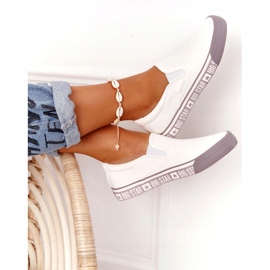 Women's Sneakers Slip-on Big Star HH274007 White 1
