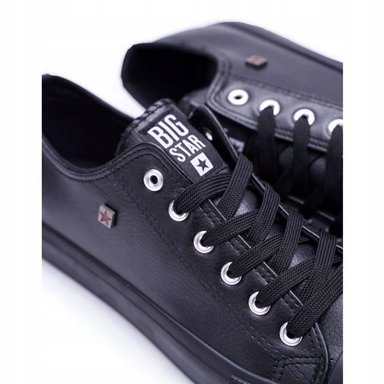Men's Sneakers Low Big Star Black V174345 4 Men's Sneakers Low Big Star Black V174345 4