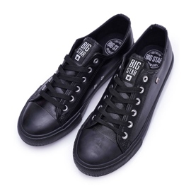 Men's Sneakers Low Big Star Black V174345 3 Men's Sneakers Low Big Star Black V174345 3