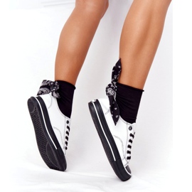 Women's Leather Sneakers Big Star HH274147 White and Black 5