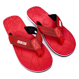 Men's Flip-flops Big Star HH174819 Red 1