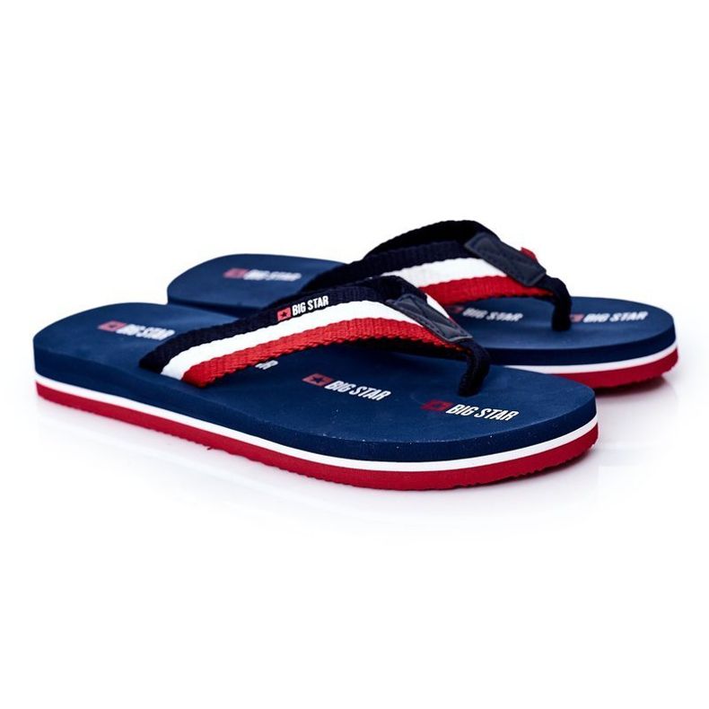 Men's Flip-flops Big Star HH174827 Navy blue 1 Men's Flip-flops Big Star HH174827 Navy blue 1