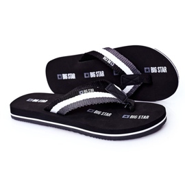 Men's Black Flip-flops Big Star HH174828 1 Men's Black Flip-flops Big Star HH174828 1