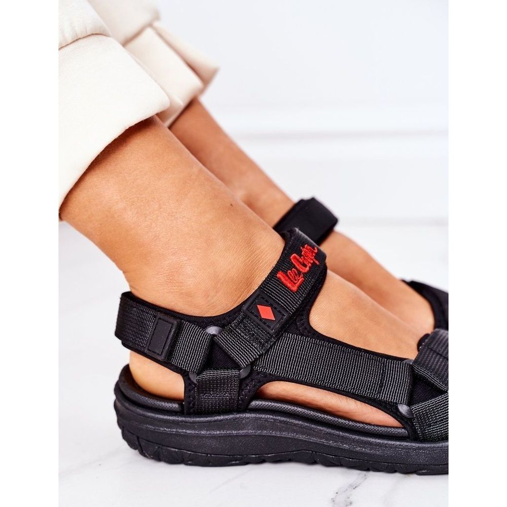 Lee cooper genuine leather slingback sandals on sale