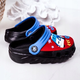 Children's Foam Slippers Crocs Black Blue Oscar red 1 Children's Foam Slippers Crocs Black Blue Oscar red 1