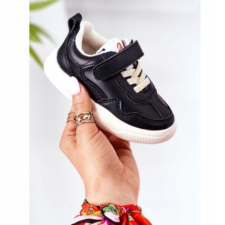 Apawwa Children's Sport Shoes Sneakers Black Runner 2