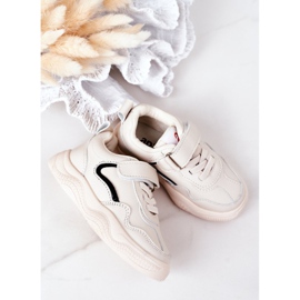 Apawwa Children's Sport Shoes Sneakers Beige Runner 2 Apawwa Children's Sport Shoes Sneakers Beige Runner 2