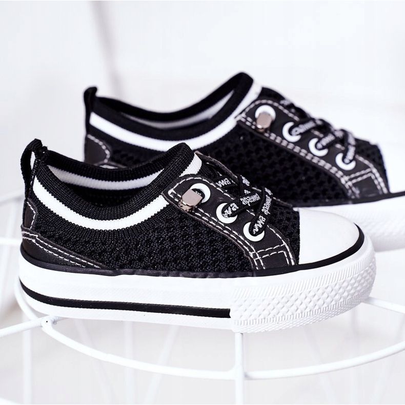 Apawwa Children's Airy Black Kids Club Sneakers 2 Apawwa Children's Airy Black Kids Club Sneakers 2
