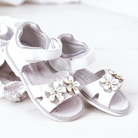 Apawwa Children's Sandals With White Maysa Velcro 2