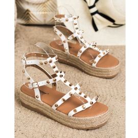 Seastar Sandals On The Platform With Jets white 1
