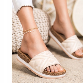 Seastar Classic Suede Slippers beige 1