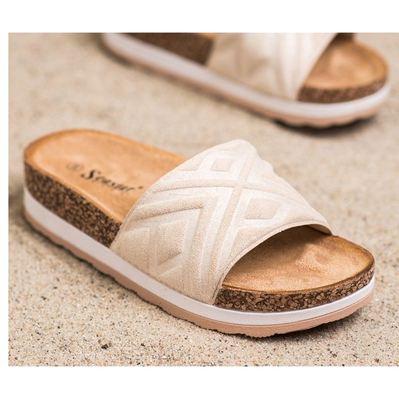 Seastar Classic Suede Slippers beige 2